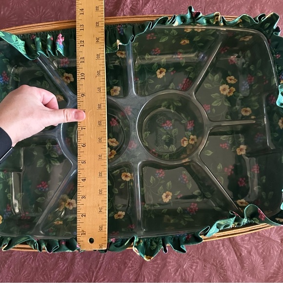 Longaberger 1995 Hostess Serving Tray Basket - Picture 6 of 6